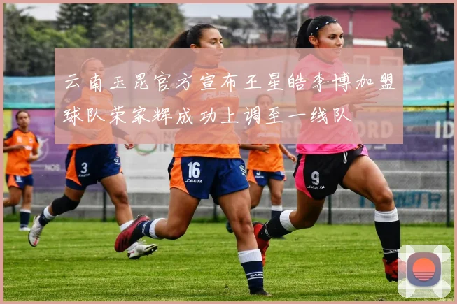 云南玉昆官方宣布王星皓李博加盟球队荣家辉成功上调至一线队